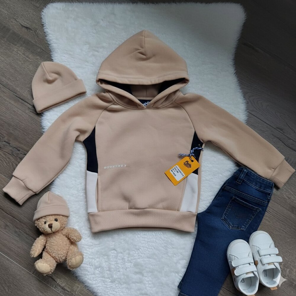 NWT Public Supply Co NYC Colorblock Hoodie 3T